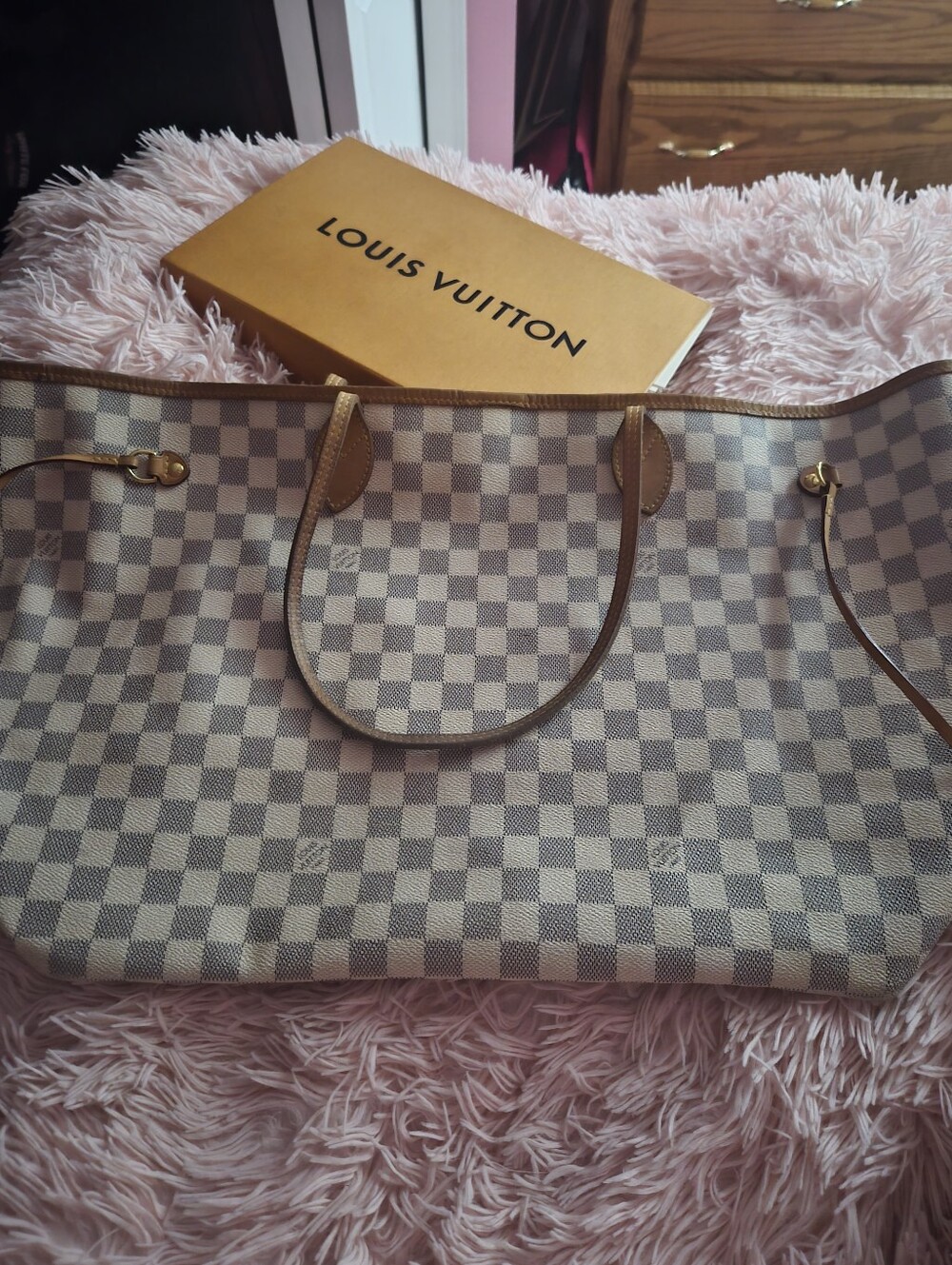 Louis Vuitton Damier Azur Neverfull GM